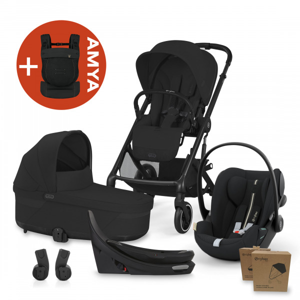 CYBEX Gold Balios 4in1 All Weather +AMYA - Moon Black